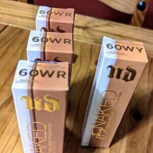 Urban Decay Stay Naked Weightless Liquid Foundation – 60WR & 60WY, NIB